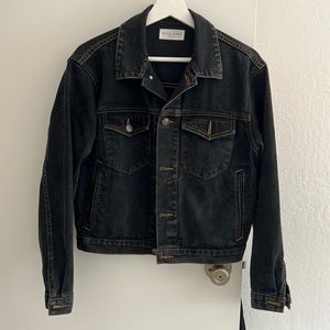 Still Here dark denim jacket